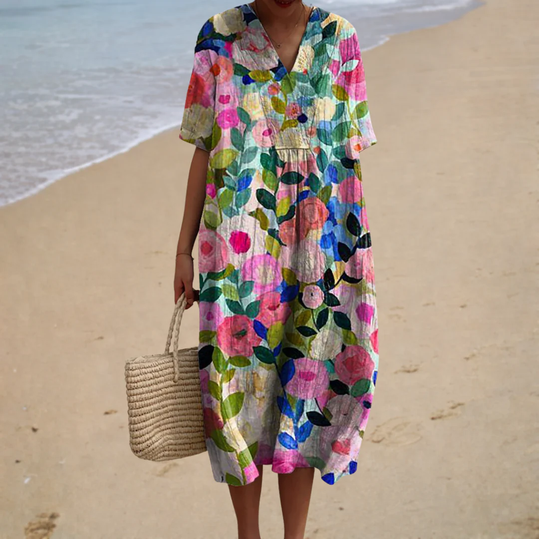 VIOLETTE | Vestido Largo Floral