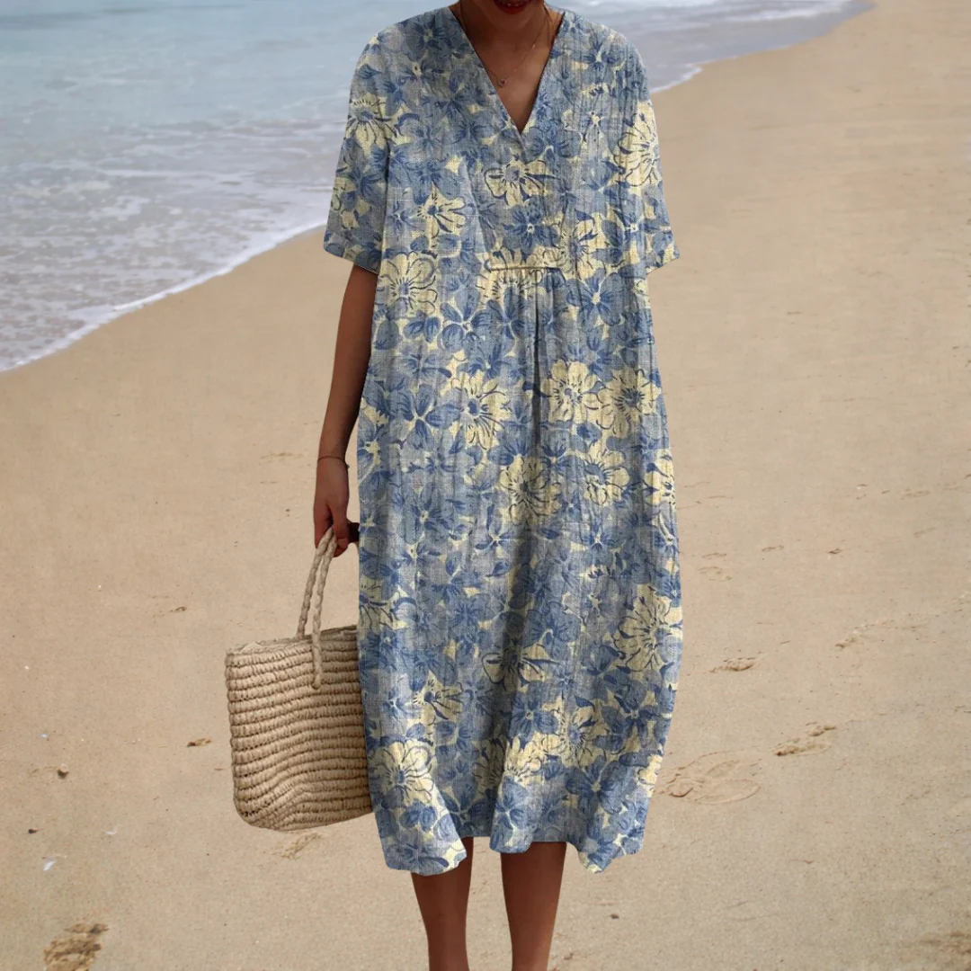 AGATHE | Vestido Largo Floral