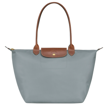 Bolso Tote Grande Gris Acero
