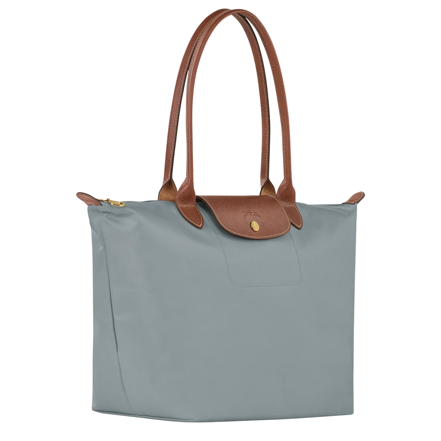 Bolso Tote Grande Gris Acero