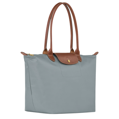 Bolso Tote Grande Gris Acero