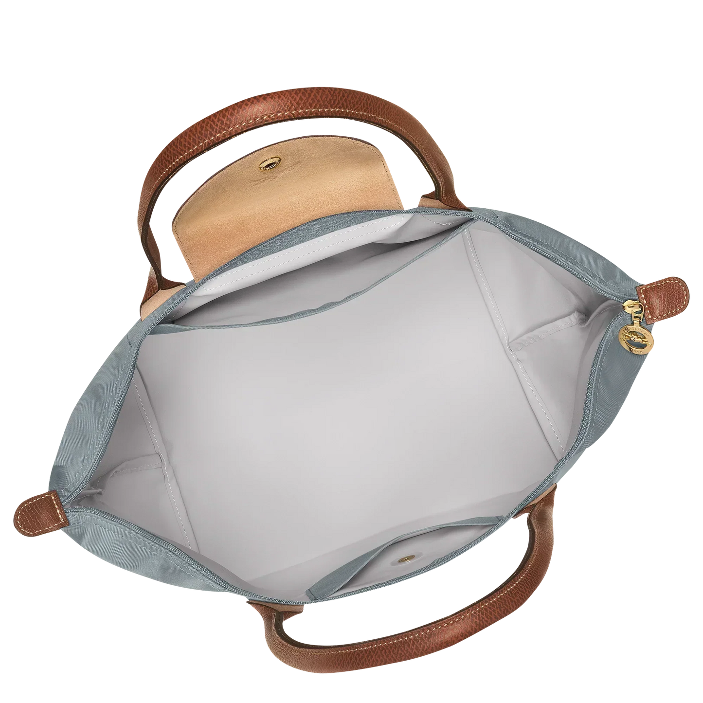 Bolso Tote Grande Gris Acero