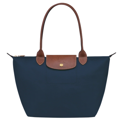 Bolso Tote Mediano Azul Marino