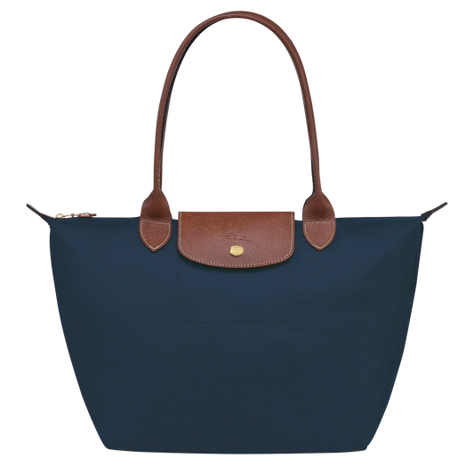 Bolso Tote Mediano Azul Marino