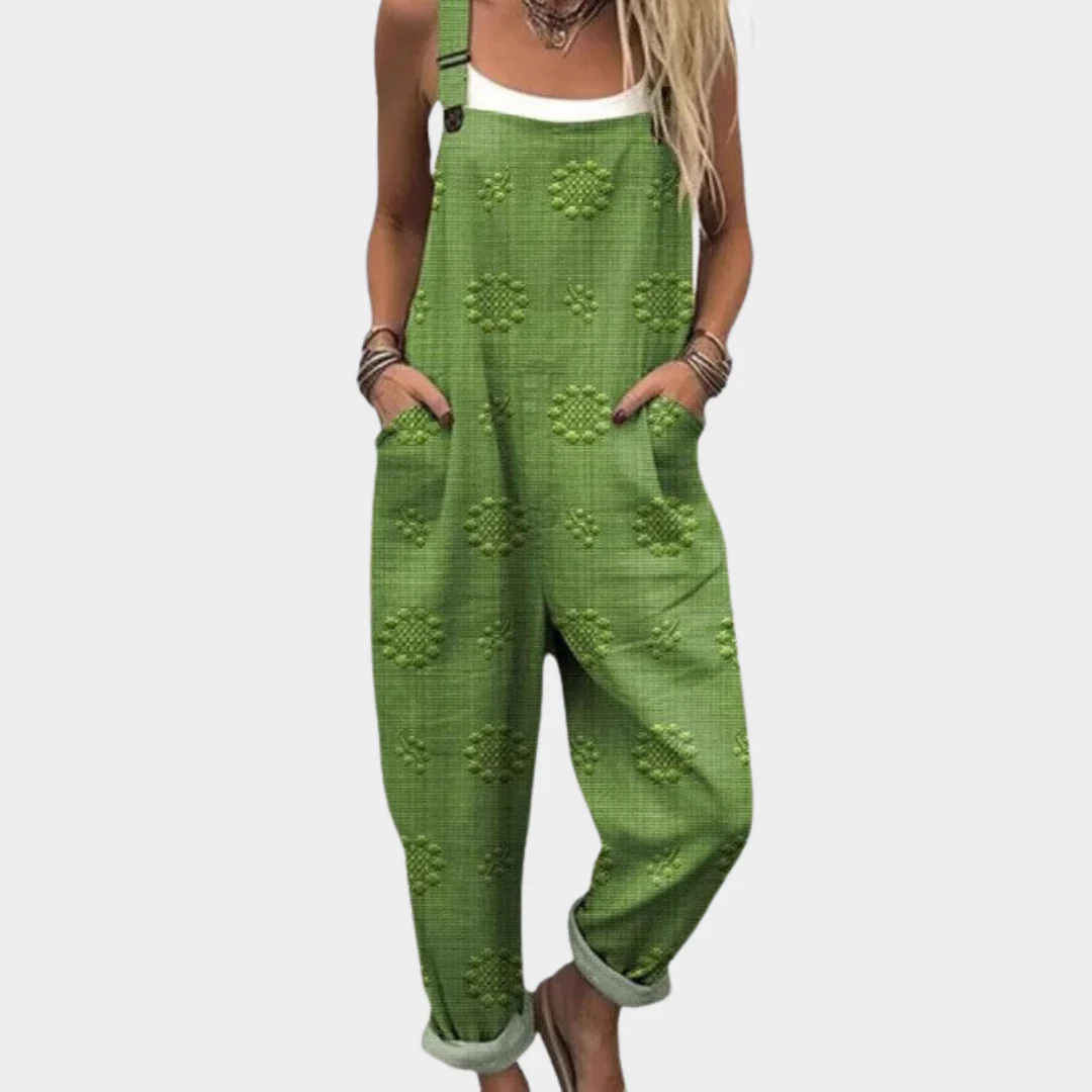 Mono Estampado Verde Texturizado