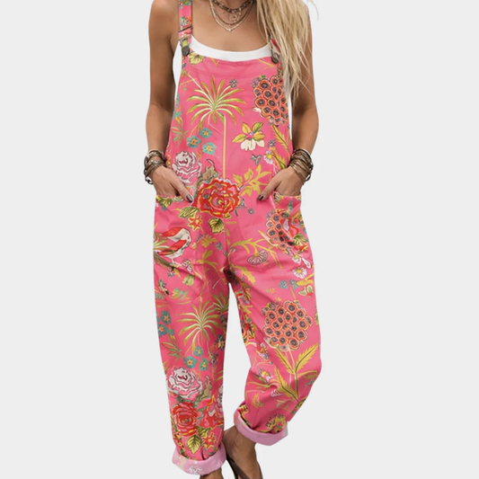 Mono Estampado Tropical Rosa
