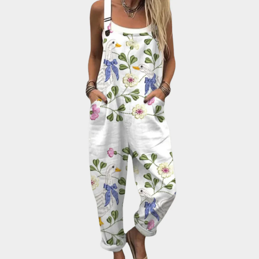 Mono Estampado Campestre Blanco