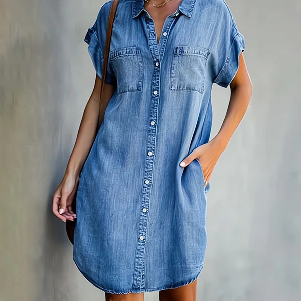 ANA | Vestido Camisero Vaquero