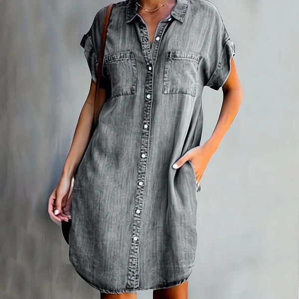 ANA | Vestido Camisero Vaquero