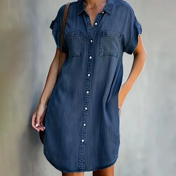 ANA | Vestido Camisero Vaquero