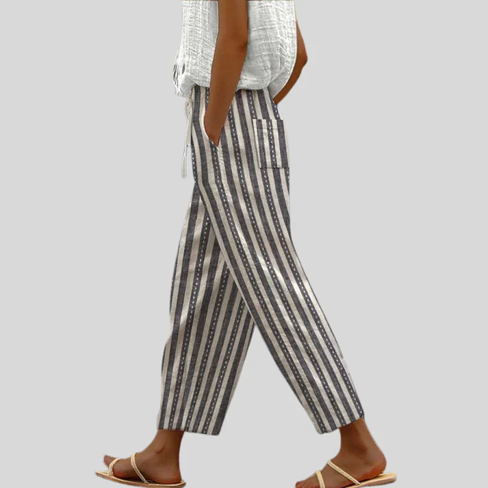 LOLA | Pantalón de Rayas Casual