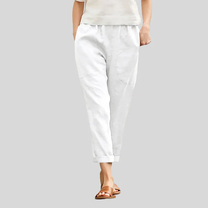 SARA | Pantalón Fluido con Bolsillos