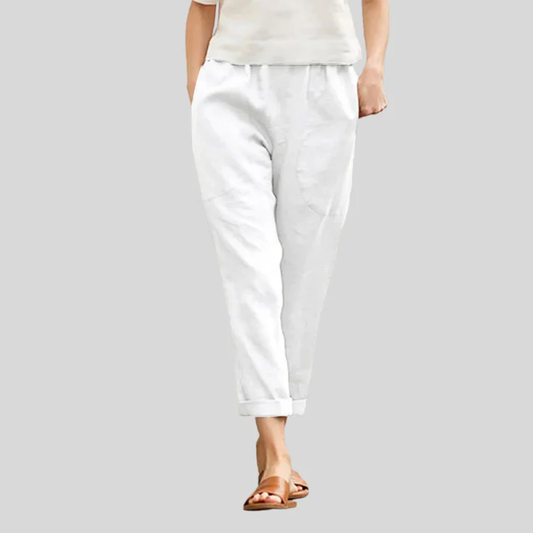 SARA | Pantalón Fluido con Bolsillos