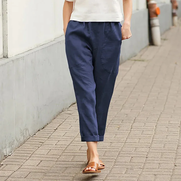 SARA | Pantalón Fluido con Bolsillos
