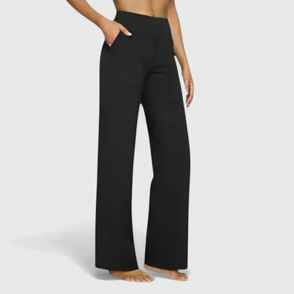 VICTORIA | Pantalón de Talle Alto y Pierna Recta