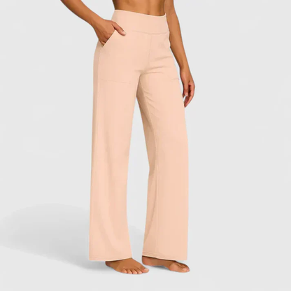 VICTORIA | Pantalón de Talle Alto y Pierna Recta