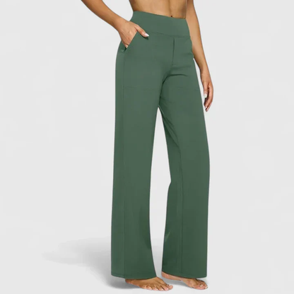 VICTORIA | Pantalón de Talle Alto y Pierna Recta