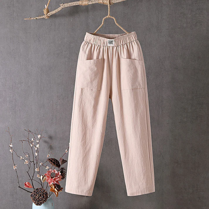AMPARO | Pantalón Relajado con Bolsillos