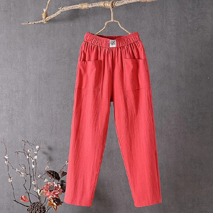 AMPARO | Pantalón Relajado con Bolsillos