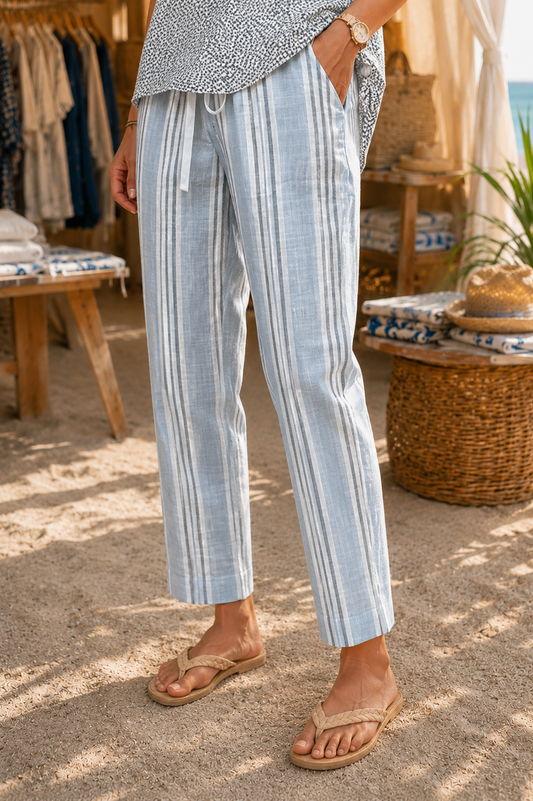 REMEDIOS | Pantalón de Rayas Verticales