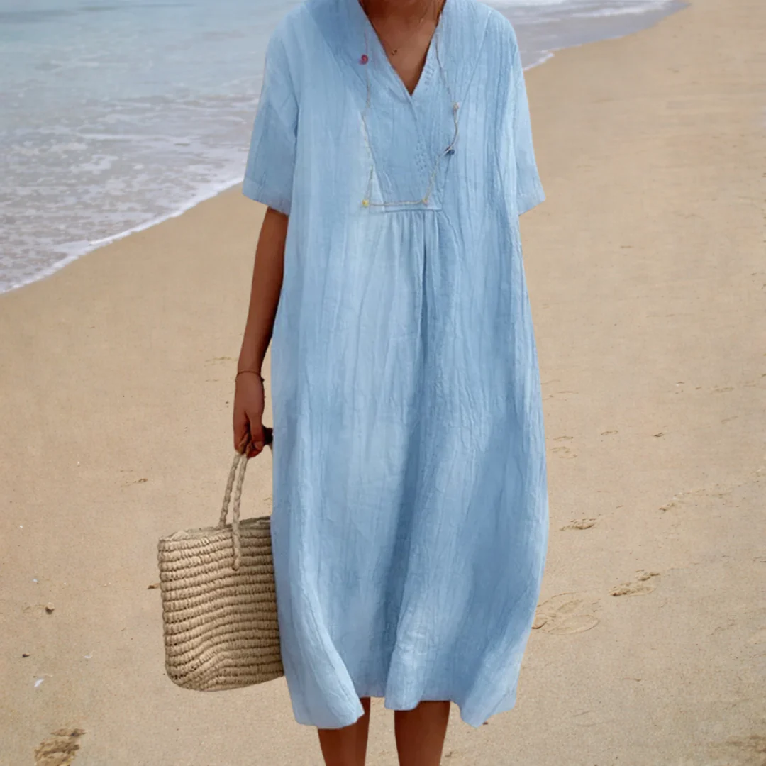 SOLÈNE | Vestido Largo Desenfadado