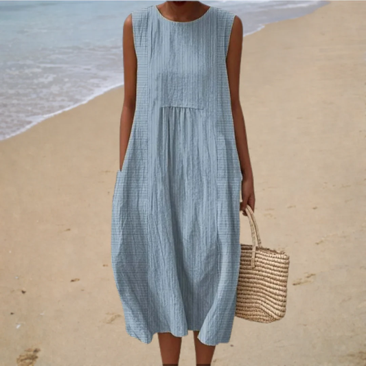 LUCILE | Vestido Midi Minimalista